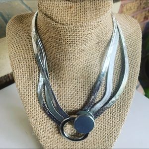 Silver Chain & Bracelet set